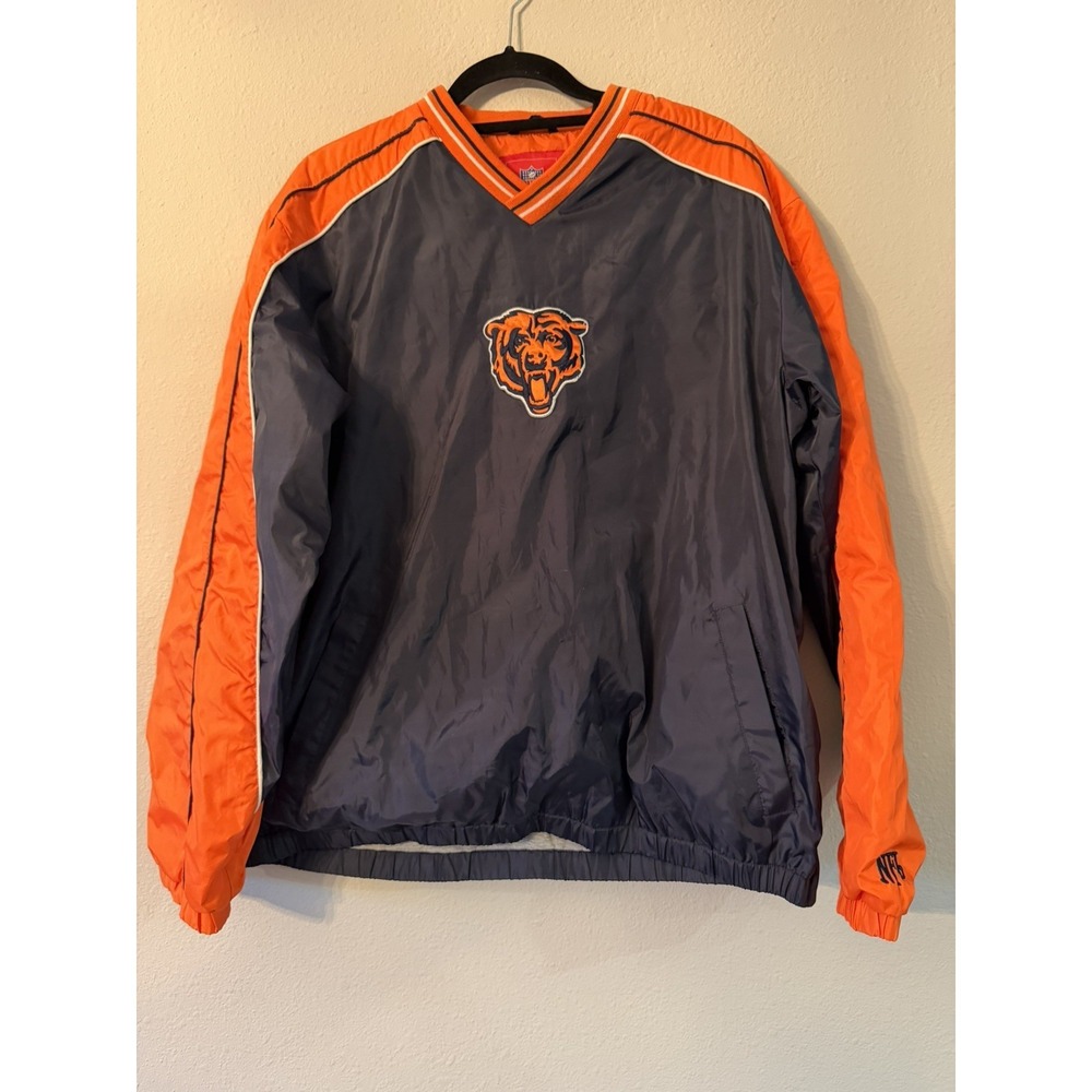 Vintage Chicago Bears NFL Brand Officially Licensed‎ Adult Pullover Jacket Lined